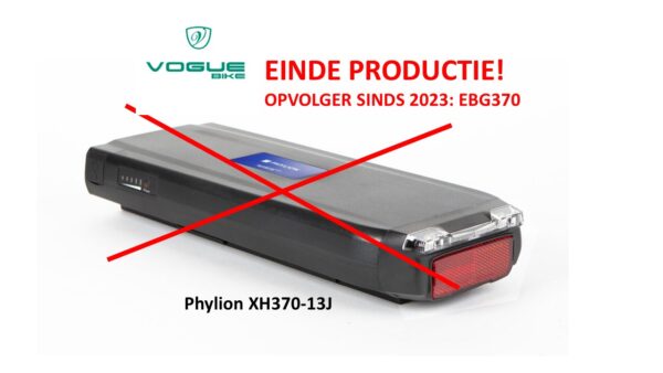 Phylion XH370-13J voor Vogue vervangen door EBG370